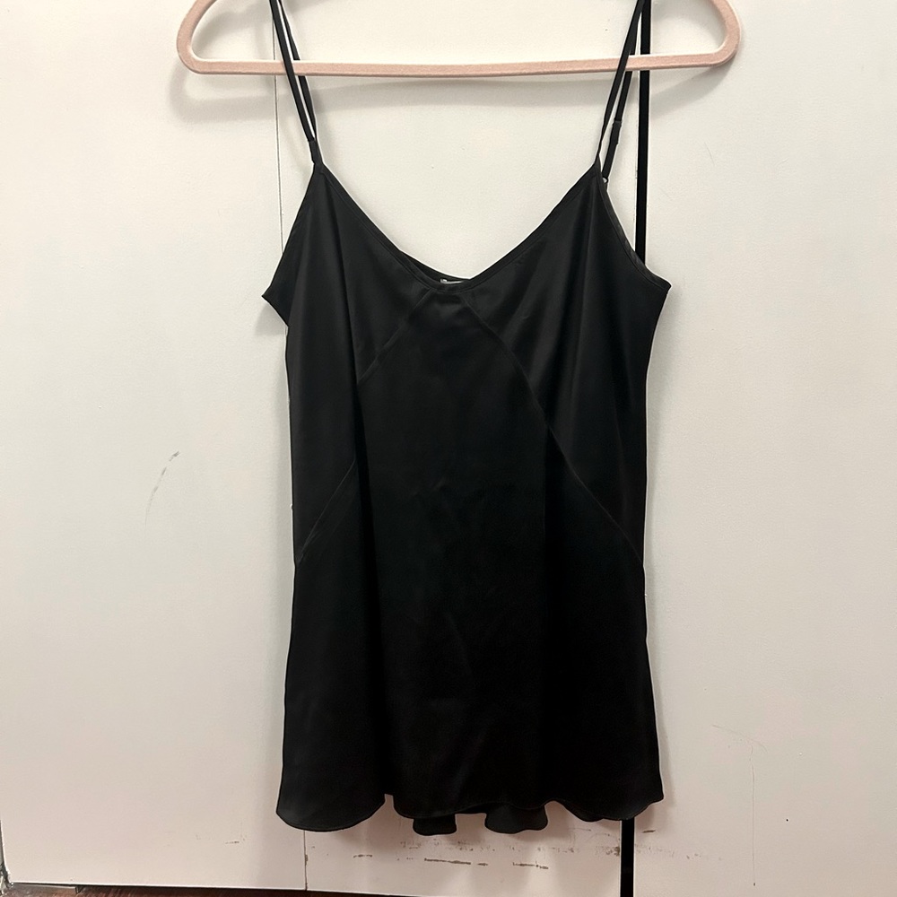 Black silk Alexander Wang tank top